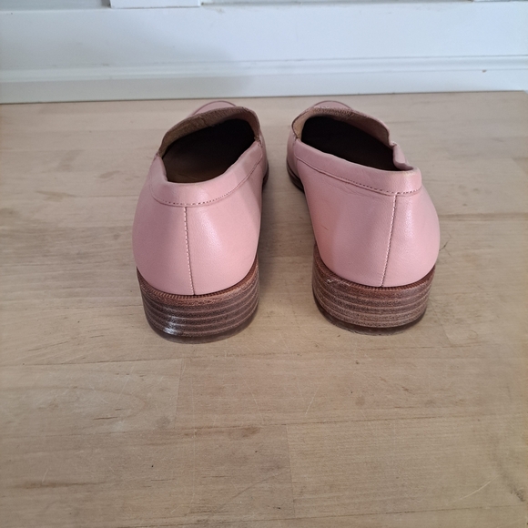 Madewell Pink Leather Loafers – Size 6.5 - Picture 4 of 7